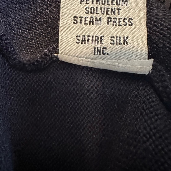 Stacy Adams Men’s XL Full Zip Large Hounds Tooth Mock Collar Preppy Sweater. - Picture 6 of 13